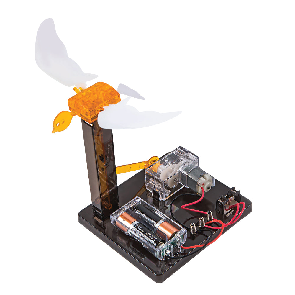 בניית רובוט ציפור חשמלית
