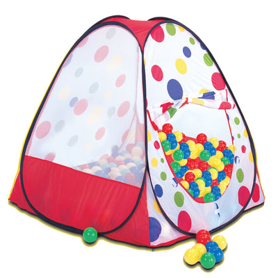 אוהל משחק עם 100 כדורי משחק צבעוניים | Iamtoys 