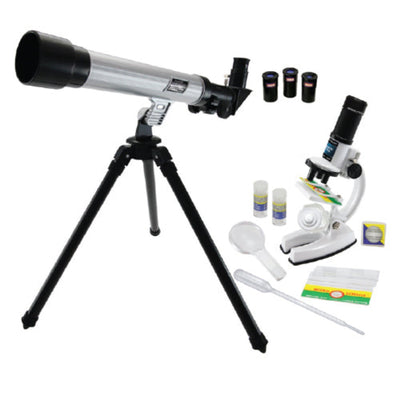 מיקרוסקופ וטלסקופ לילדים